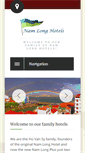 Mobile Screenshot of namlonghotels.com